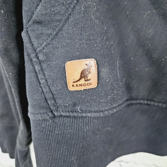 KANGOL | pullover kangaroo pocket hoodie sweatshirt - Picture 5 of 10